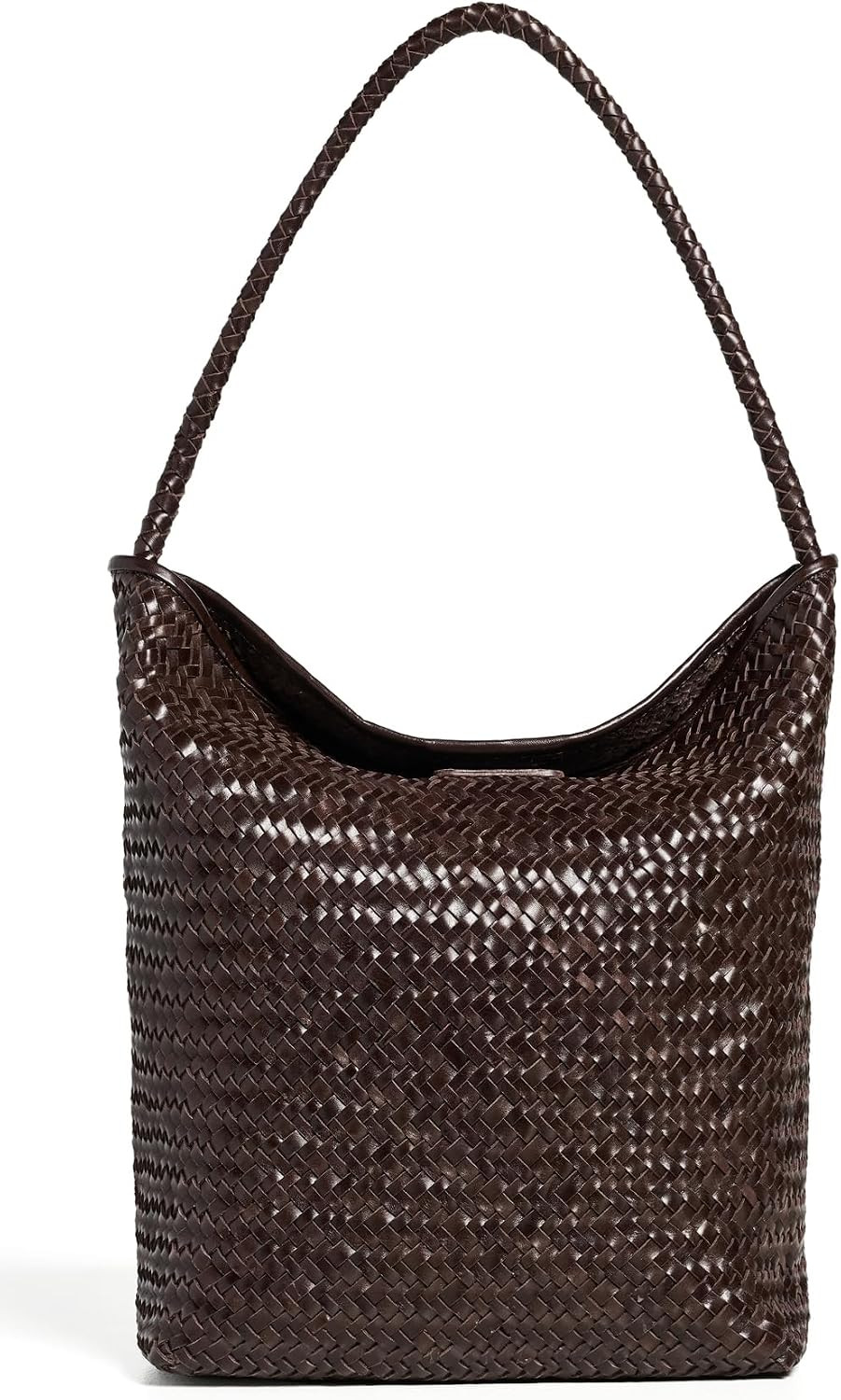 Madewell Women's The Signature Woven Collection Bucket Bag | Amazon (US)