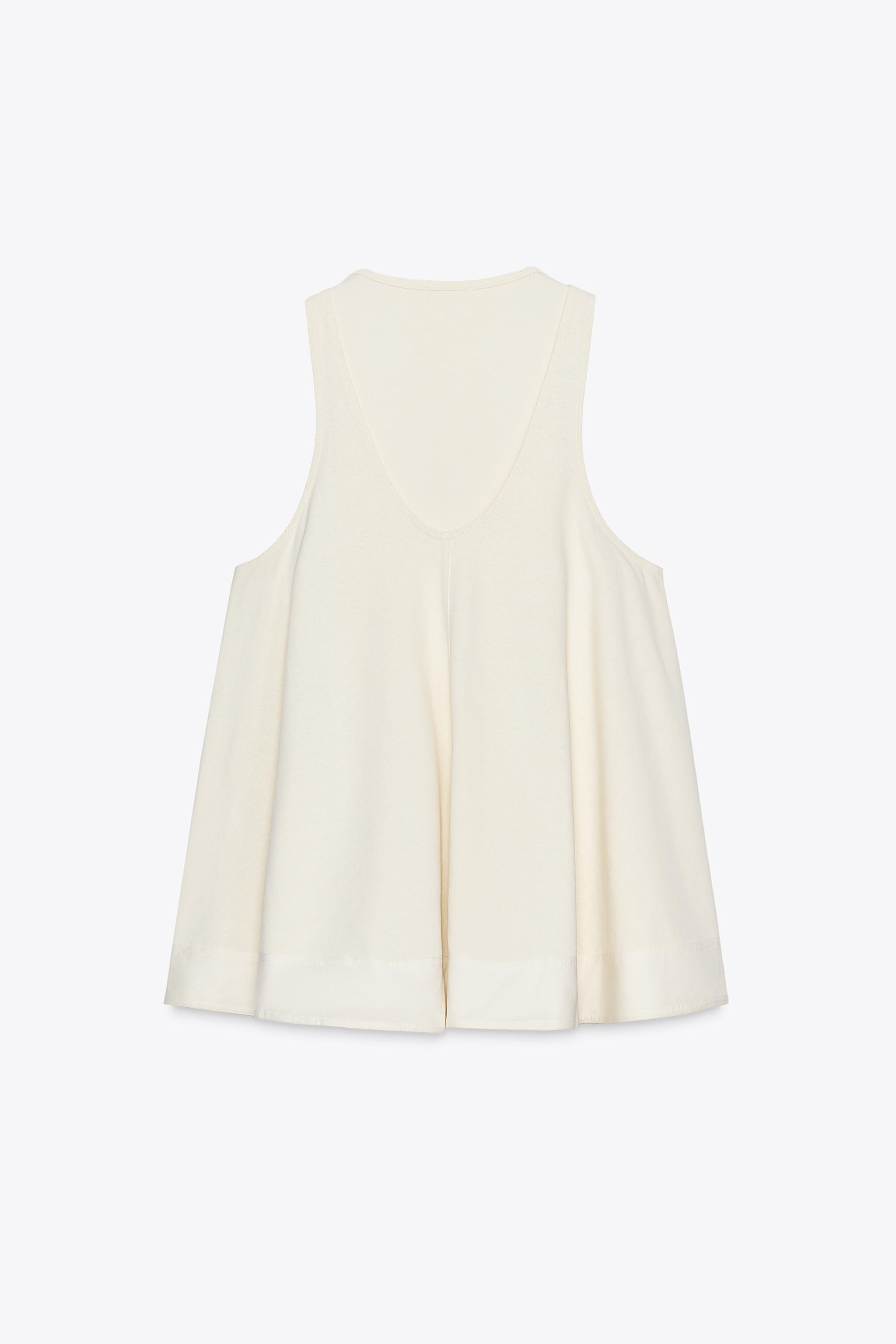 CONTRAST SHORT DRESS | Zara US