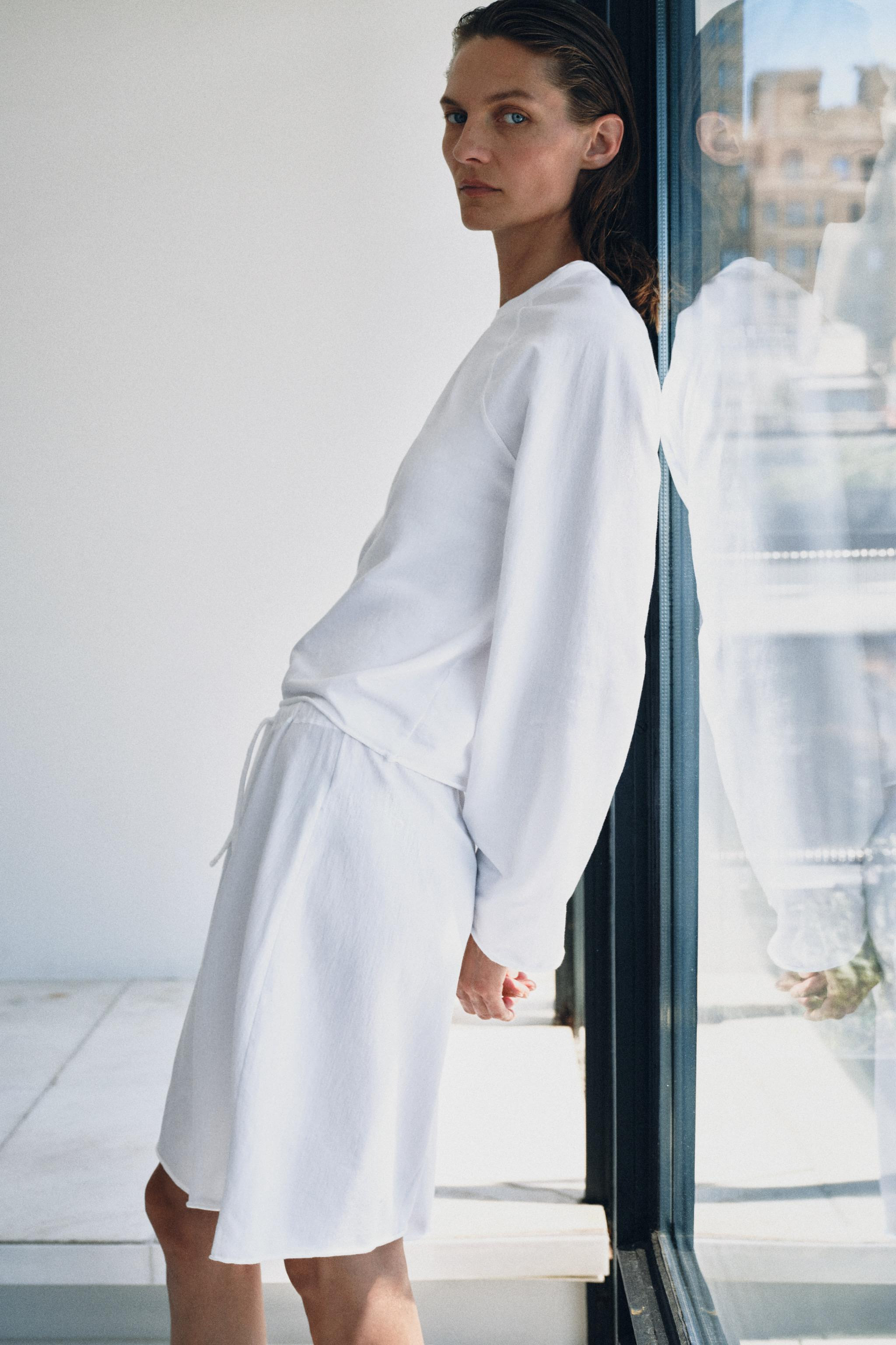 COTTON DRAWSTRING BERMUDA SHORTS | Zara UK