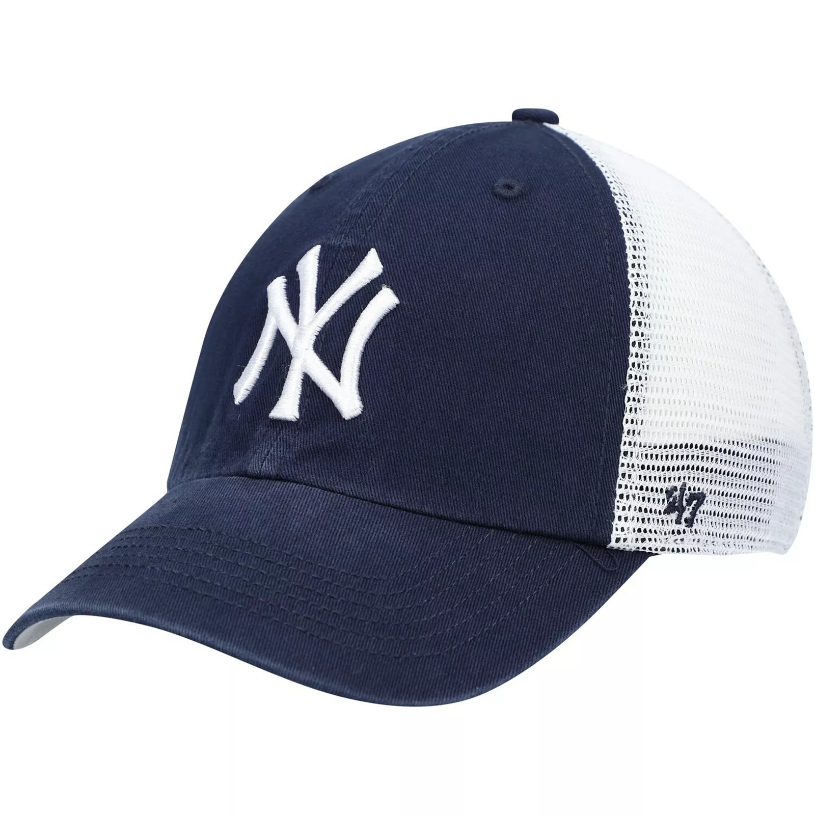 Men's '47 Navy New York Yankees Blue Hill Closer Flex Hat, Size: Small/Medium | Kohl's
