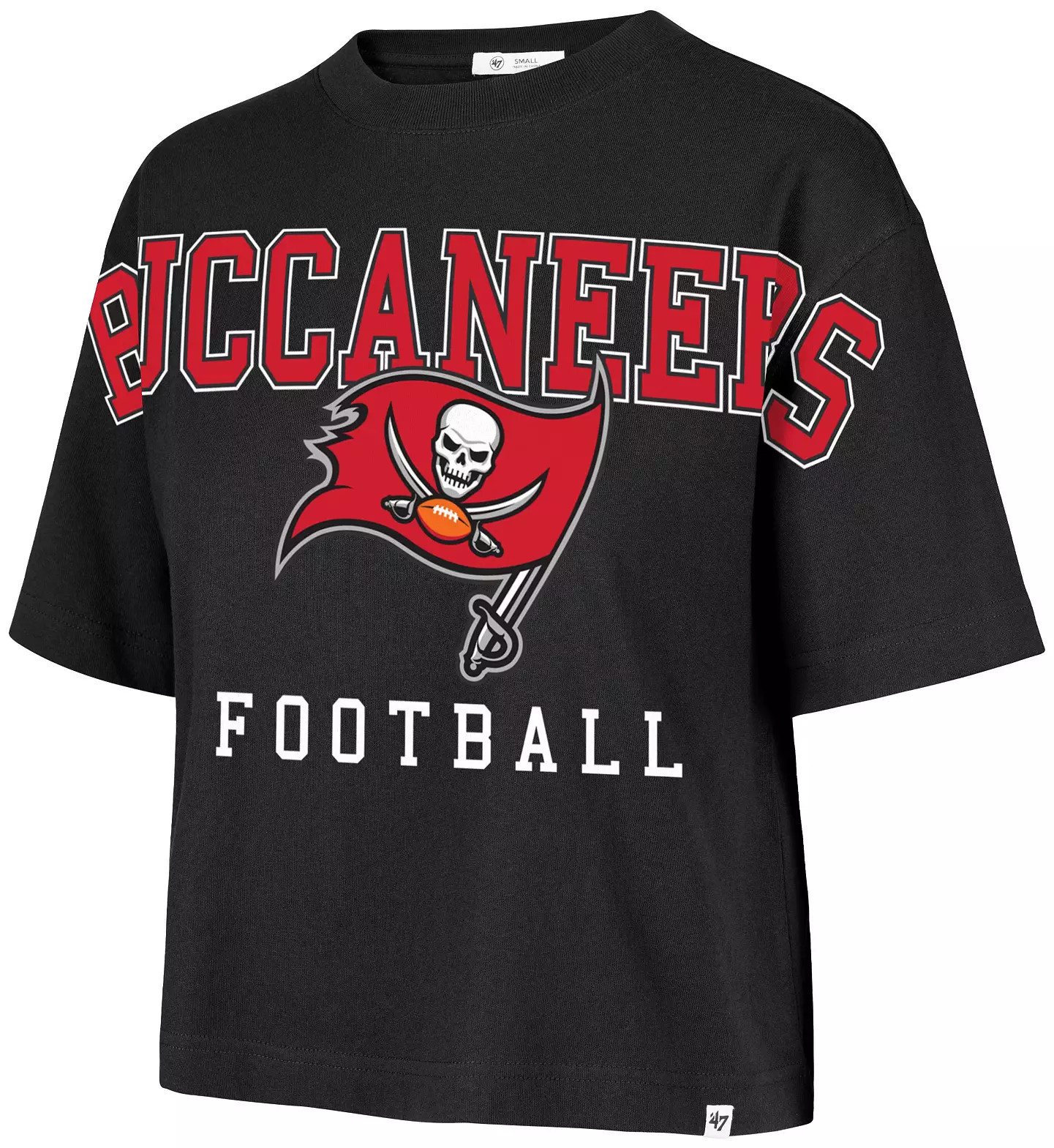 '47 Women's Tampa Bay Buccaneers Grey Outreach T-Shirt | DICK'S Sporting Goods