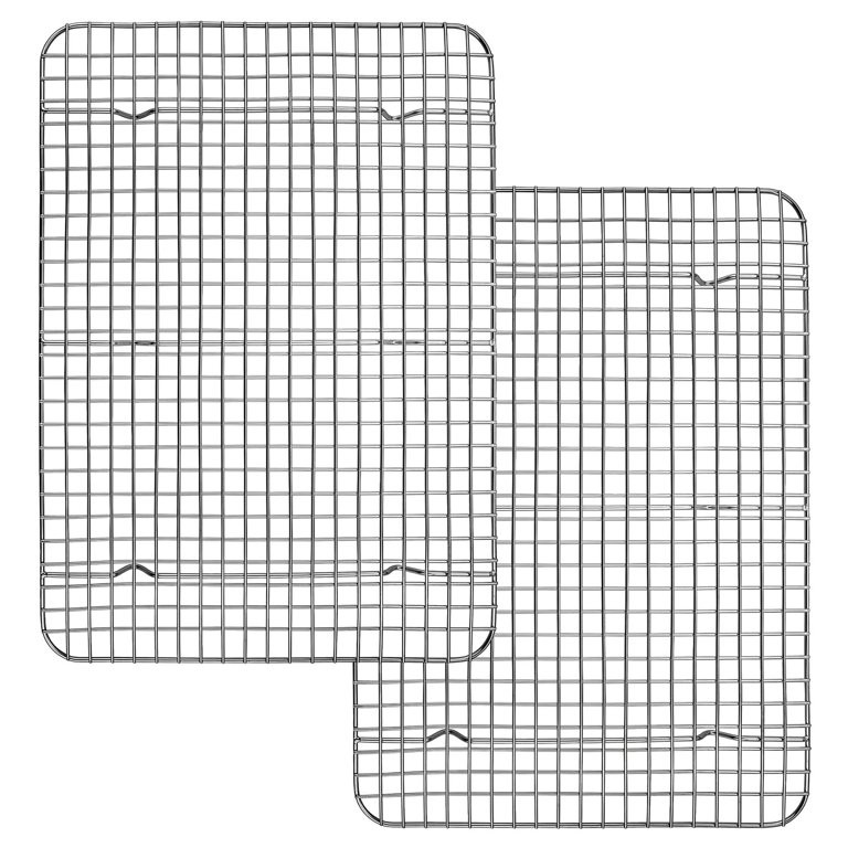 Vesteel 2-Pack Cooling Rack for Baking, Stainless Steel Cookie Rack for Baking Cooking Roasting ,... | Walmart (US)