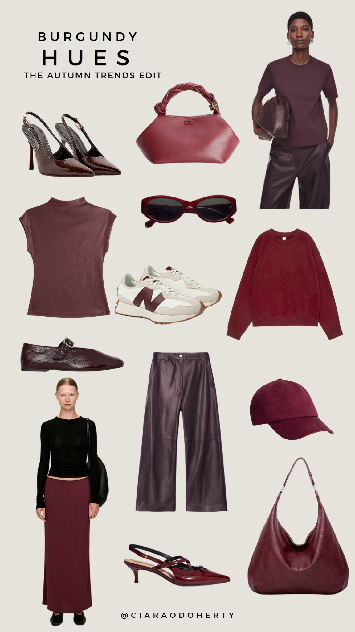 Burgundy shades - the colour of the season 🍇❤️

#LTKeurope #LTKautumn #LTKireland