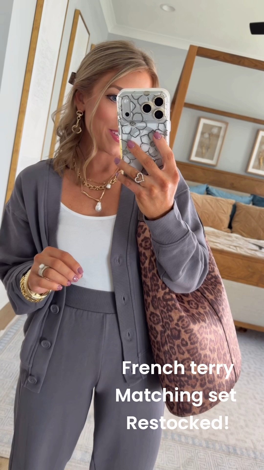 Comfy Walmart OOTD 💜 This French terry matching set is SO good—the perfect elevated comfy outfit for school drop-off, errands, travel days, or just everyday wear! The pants option were just RESTOCKED, and I’m seriously debating which color I need to grab this French terry tee in next. 🙌 Both pieces run TTS and are so easy to mix and match with other closet staples.

Finished the look with the cutest Walmart sneakers and Walmart jewelry for an easy head-to-toe Walmart outfit that looks put together while still being incredibly comfy!

#walmartfashion #walmartfinds #walmartstyle #walmartoutfit #walmartootd #walmartfashionfinds #walmartnewarrivals #affordablefashion #affordablestyle #matchingSet #comfyoutfit #casualoutfit #everydaystyle #momstyle #ootdinspo #falloutfitideas

#LTKootd #LTKmomlife #LTKPetite