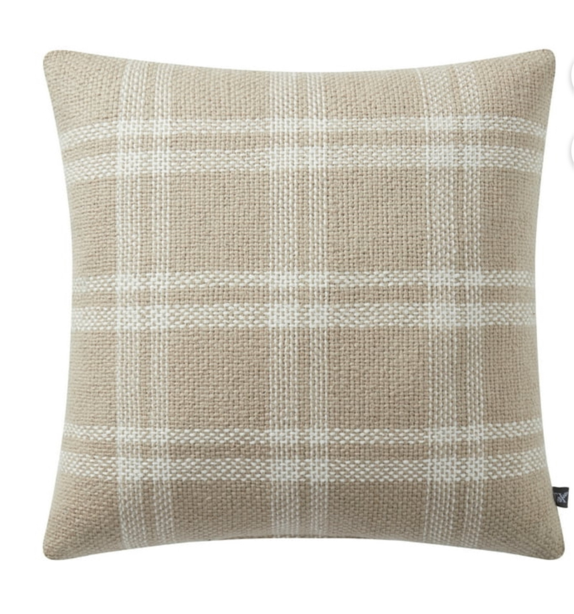 Under $20 plaid pillow 