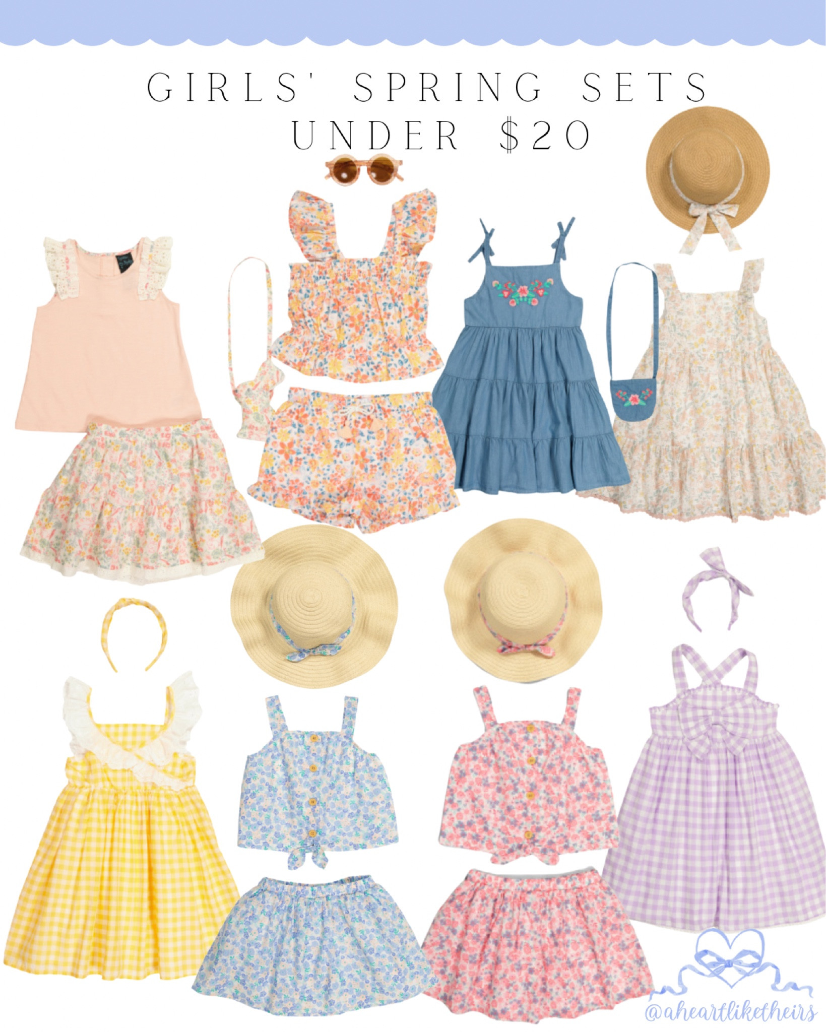 The sweetest sets for Spring! Each set is under $20! 

#LTKSeasonal #LTKsalealert #LTKkids
