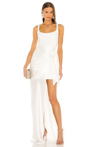 Cinq a Sept Marian Gown in White from Revolve.com | Revolve Clothing (Global)