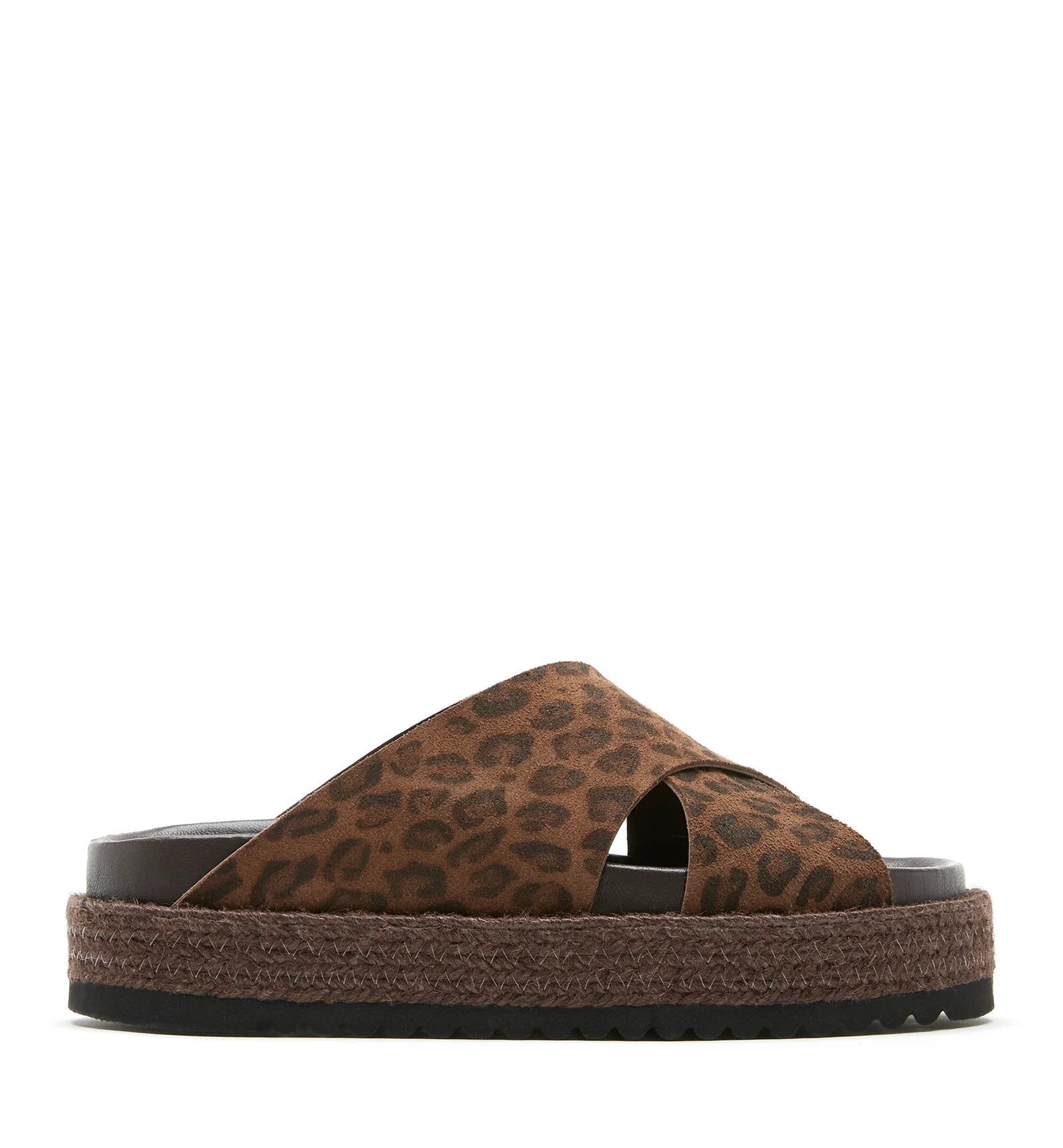 REYA LEOPARD PRINT ESPADRILLE | La Canadienne