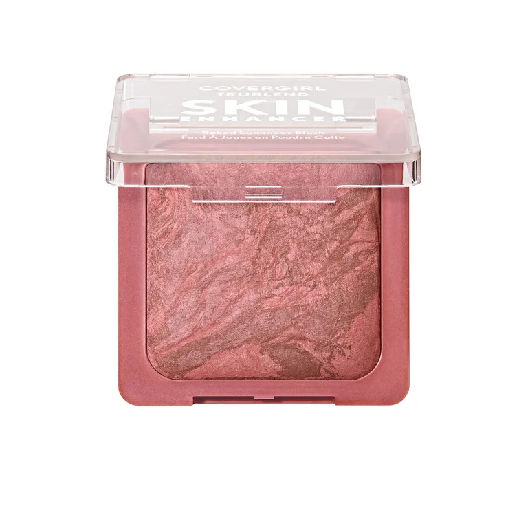 COVERGIRL TruBlend Skin Enhancer Baked Luminous Blush, 410 Rose Latte, 0.28oz | Walmart (US)
