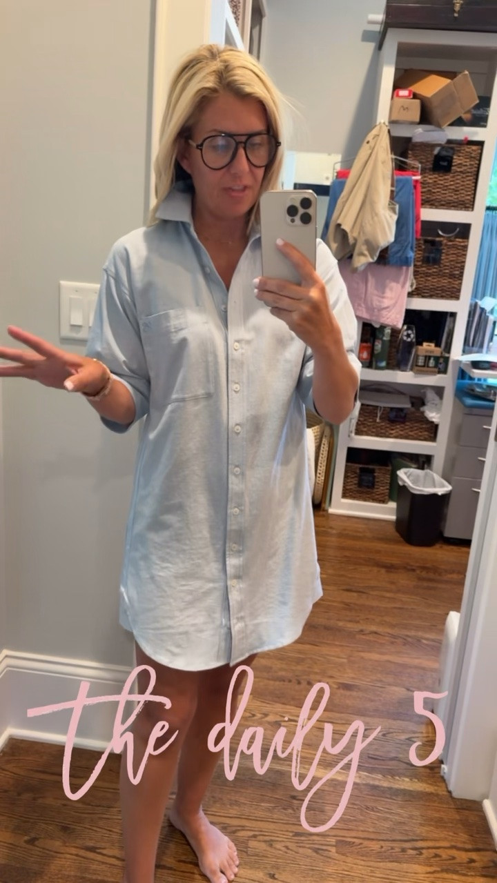 Daily 5…#5…Mable Shirt Dress!! No surprise here but umm it’s ON MAJOR SALE…..like $45!! I wear xs.

#LTKdayinmylife #LTKSaleAlert #LTKstorytime