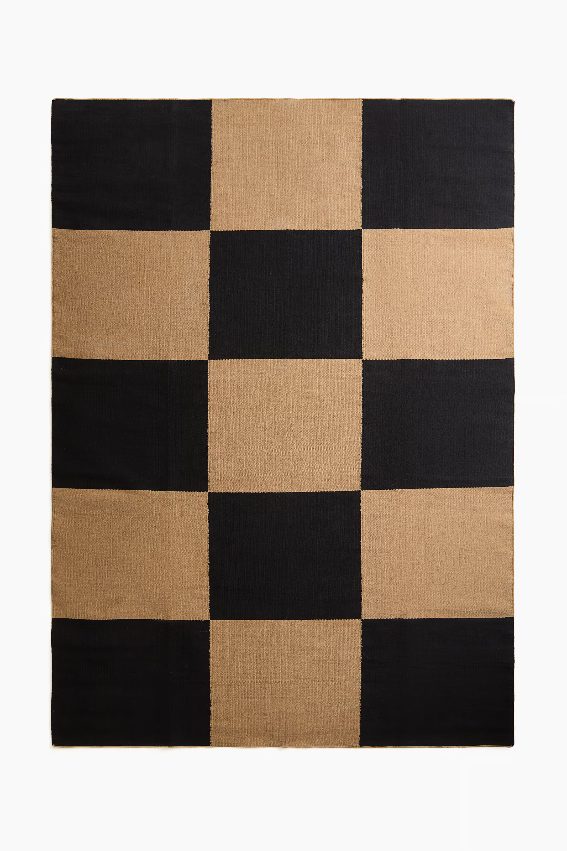 Checked Cotton Rug | H&M (US + CA)