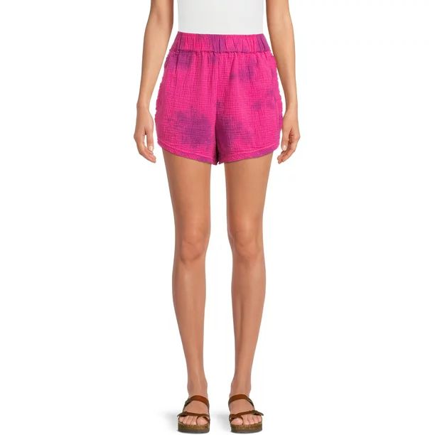 Time and Tru Women's Tie Dye Shorts | Walmart (US)