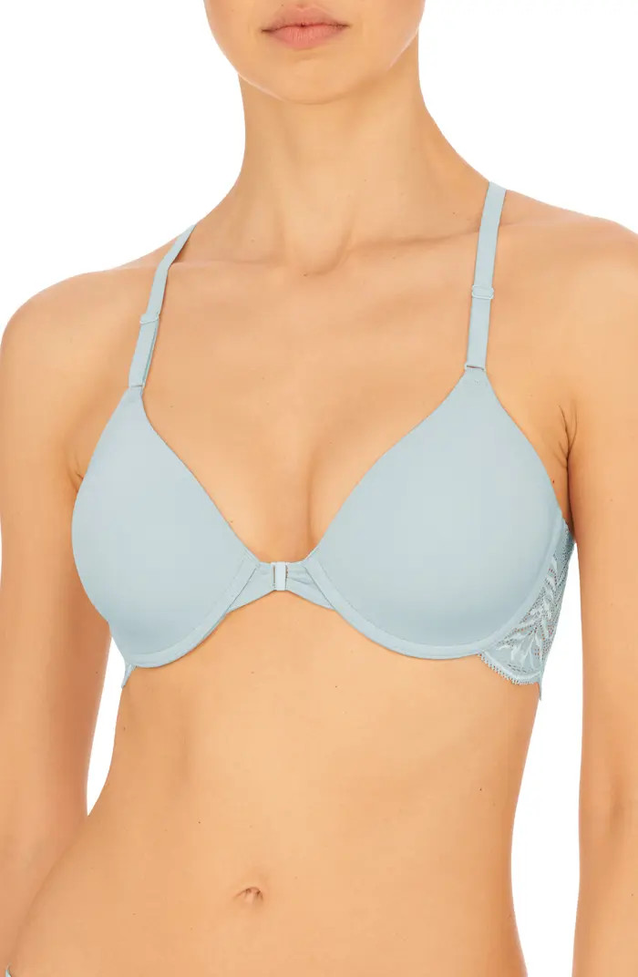 Natori Underwire Front Close Contour Bra | Nordstrom | Nordstrom