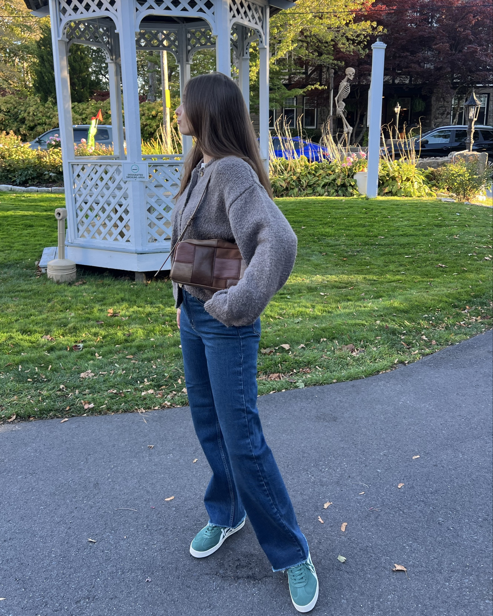 Fall outfit in Bar Harbor, Maine. 

Purse is from Zara this season 👜🍁

#LTKSeasonal #LTKTravel #LTKItBag
