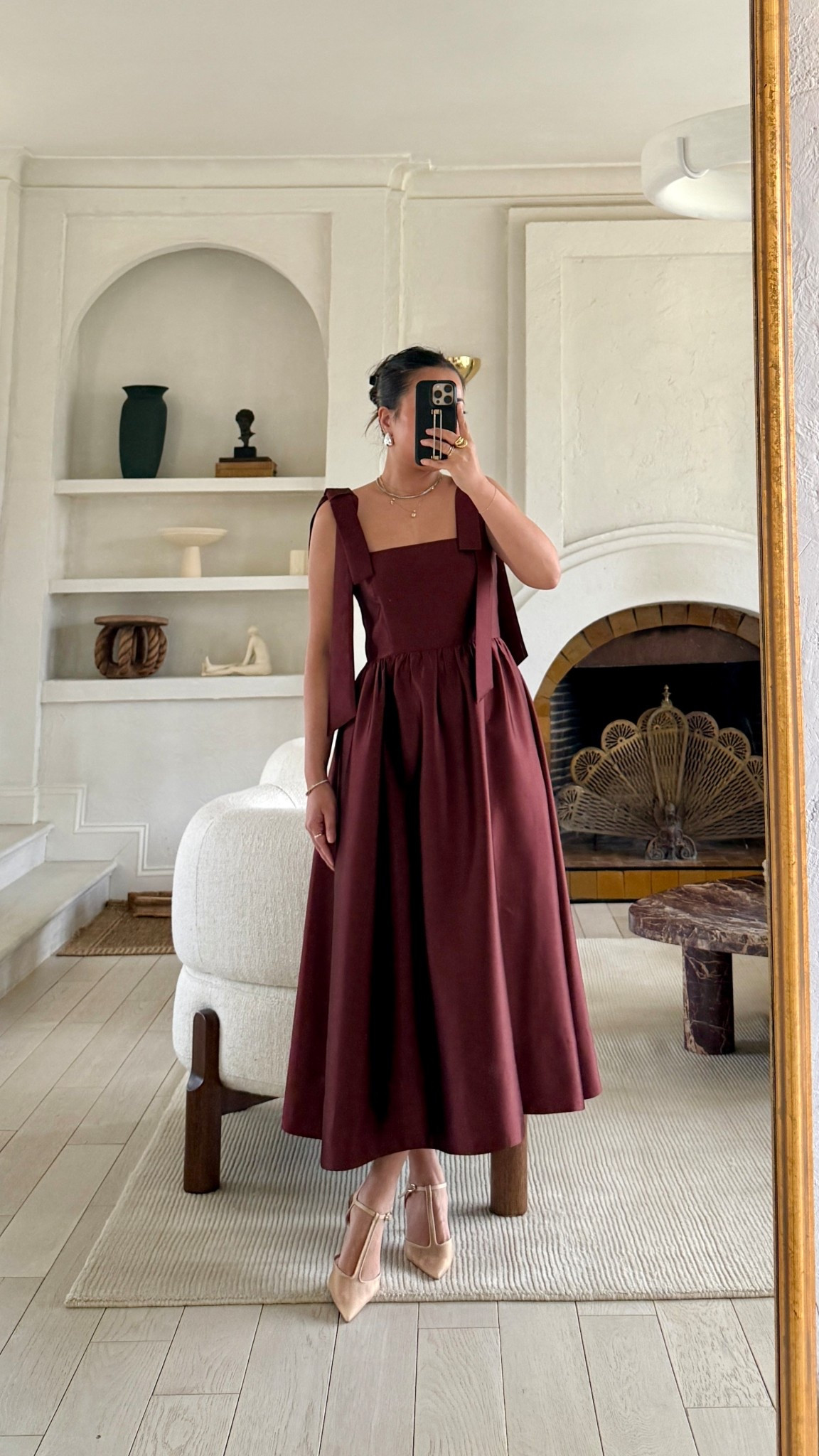 Such a gorgeous dress! 

For size reference, I’m 5 ft 115 pounds with a postpartum mommy tummy. 

DRESS: I’m wearing a size XS. Fits perfectly at bust and waist. Comes with detachable shoulder bows. For the length, I shorten it by 3 inches. 

Even with the tailoring/shortening, I think it’s 💯 worth it. The material is quite substantial, but not heavy. It has gorgeous movement (great for dancing!) and creates a beautiful hourglass shape!

#LTKOver40 #LTKWedding #LTKPetite