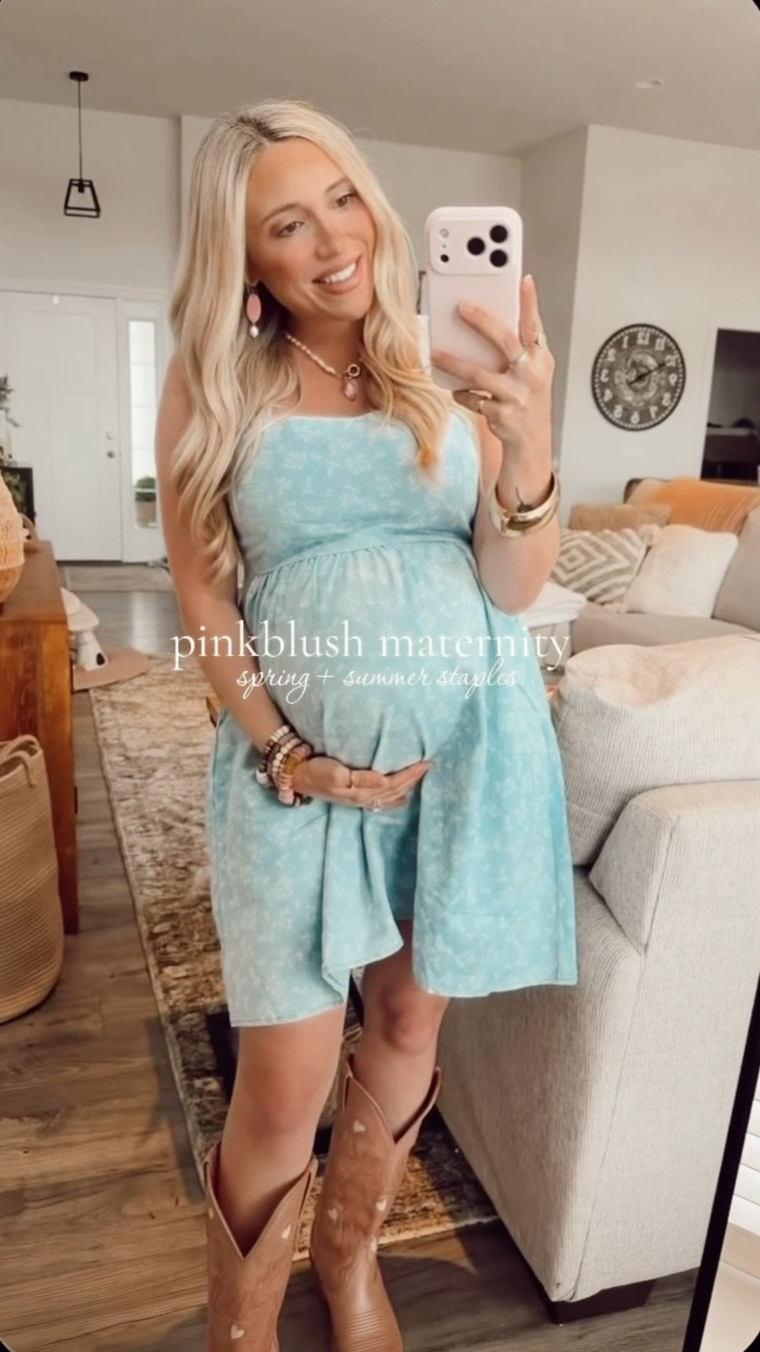 loving this little cotton midi dress from pinkblush maternity - perfect for my spring and summer mamas pregnancies! I’m in a size small! This dress is breastfeeding friendly + is perfect for postpartum as well! Throw on a strappy sandal, cowgirl boot, or even a sneaker and you’re good to go! Such a versatile dress! 



#LTKmomlife #LTKBump #LTKootd