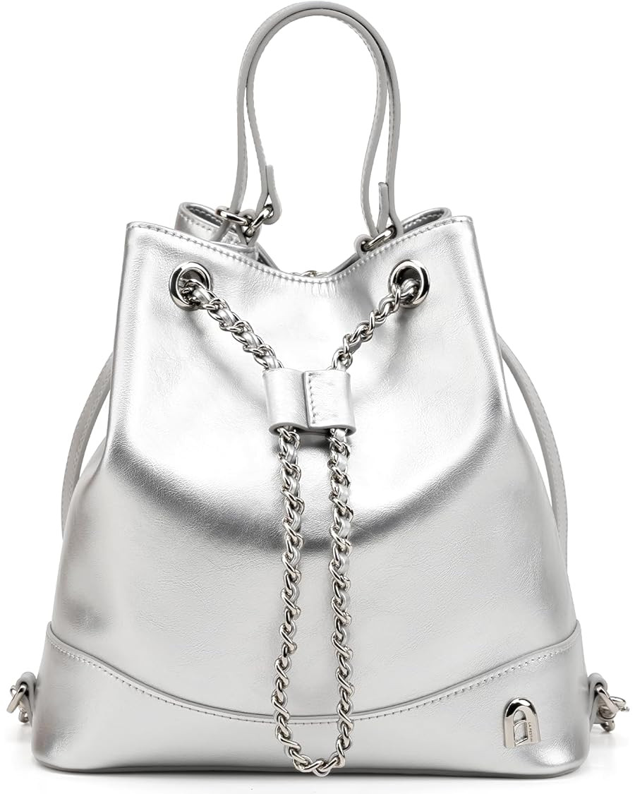 LA FESTIN Leather Purses for Women Cute Backpack Lightweight Shoulder Small Trendy Bucket Handbag... | Amazon (US)