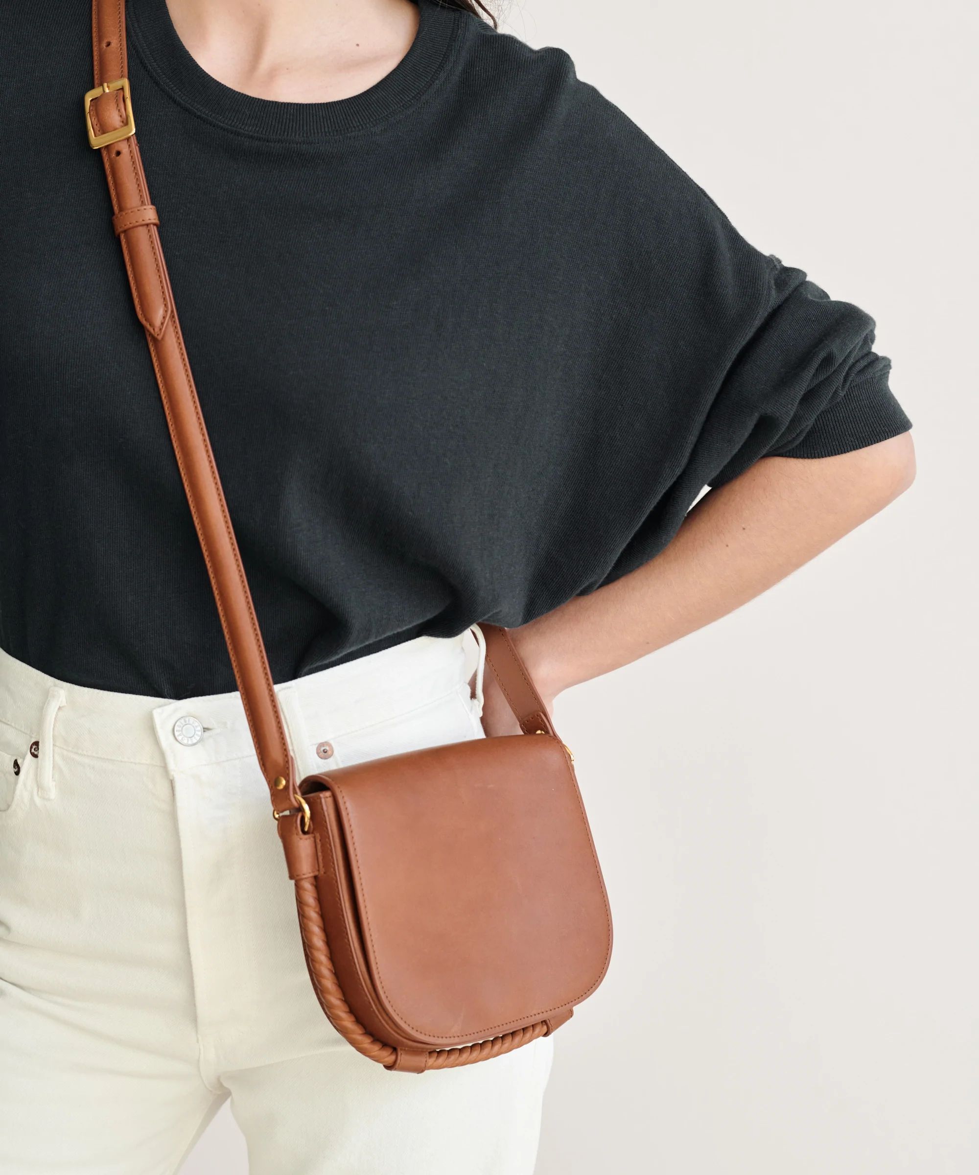 Small Leather Saddle Bag | Jenni Kayne