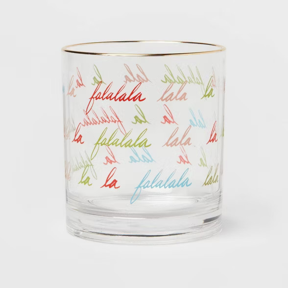 14oz Plastic Falalalala Glass - Threshold™ | Target