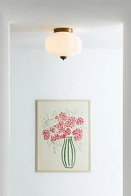 Eloise Glass Ceiling Light | Anthropologie (UK)