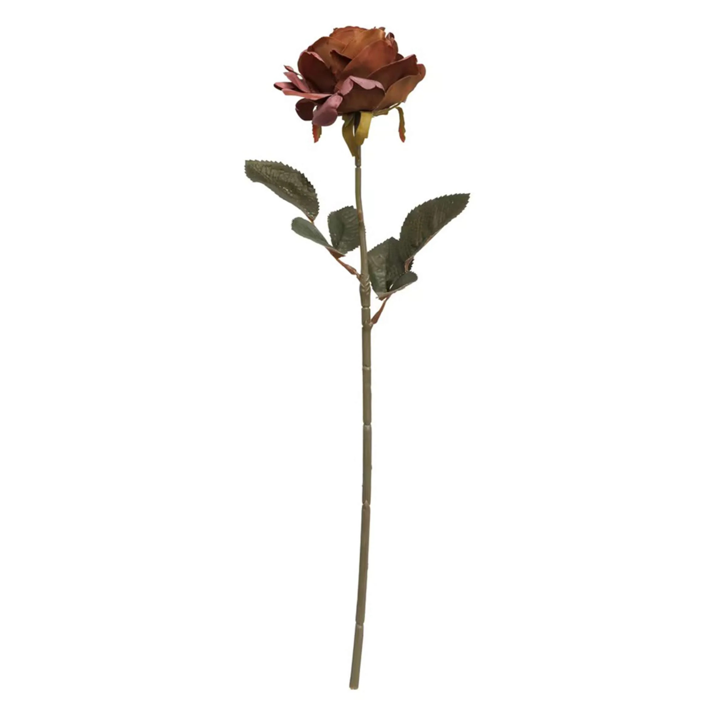 My Texas House Fall Faux Rose Stem, Light Brown, 20" | Walmart (US)