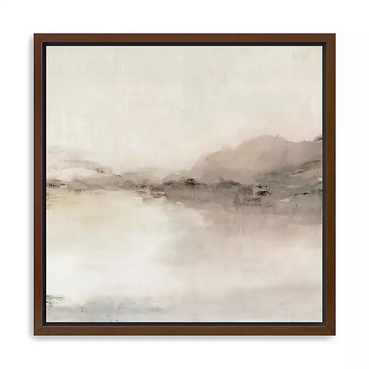 Blush Horizon II Framed Canvas Art Print, 40x40 | Kirklands