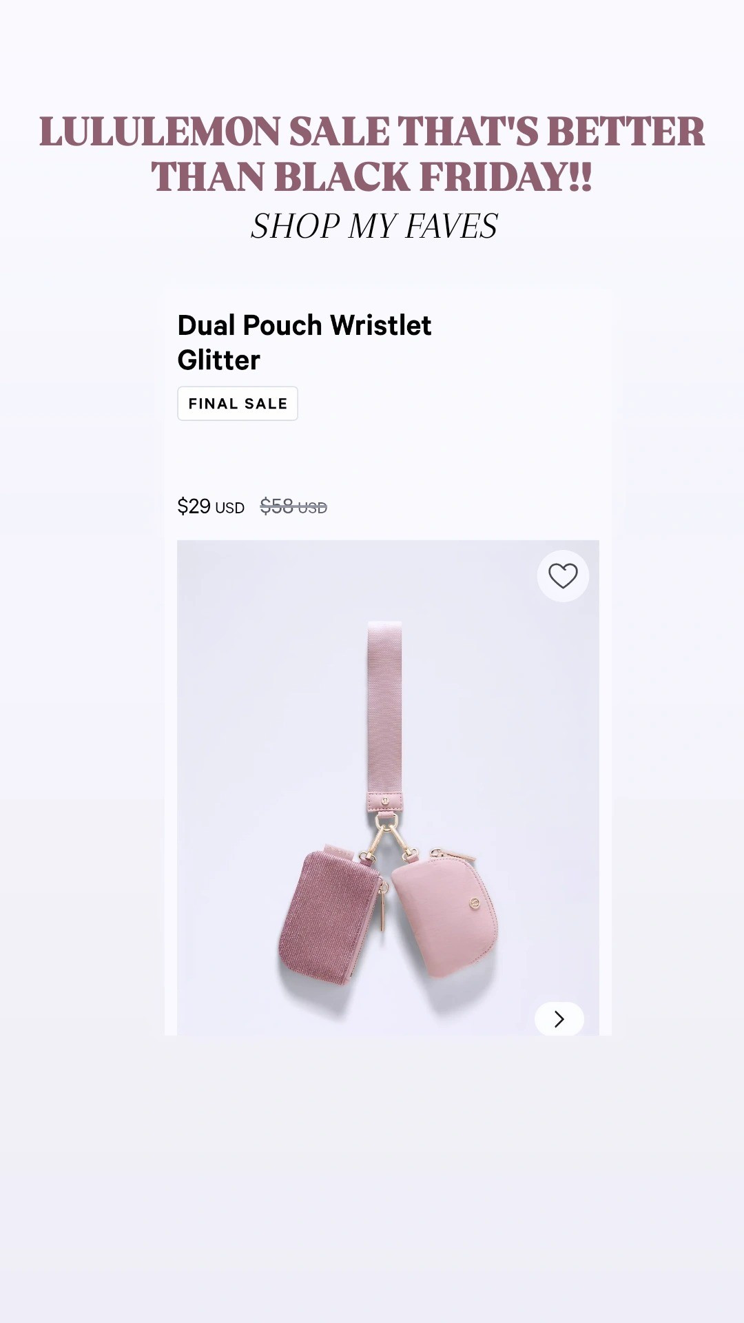 Lululemon sale that's better than black Friday!!

