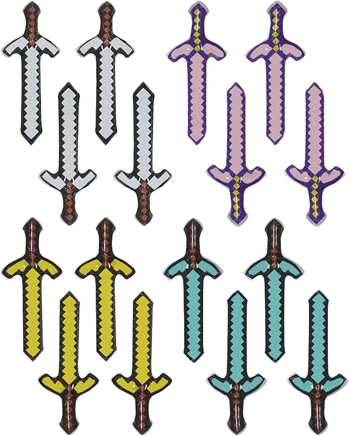 Mkork&fzsx Inflatable sword toy Weapons Sword kid Party Favors ( pack of 16 ) | Amazon (US)