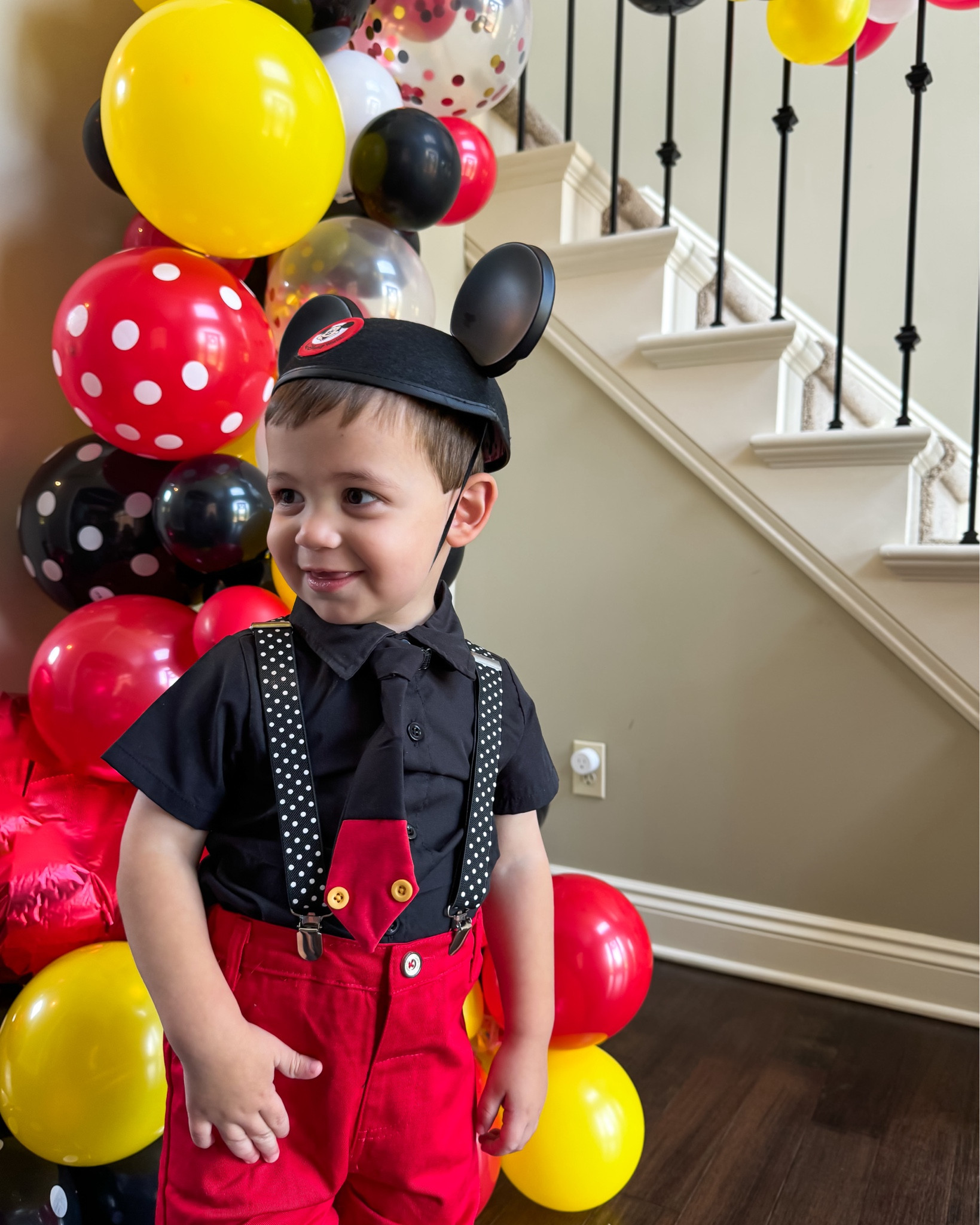 Mickey Mouse OH TWOdles birthday party. Mickey Mouse outfit. Mickey Mouse balloon arch. Mickey Mouse boy outfit. Mickey Mouse toddler boy outfit. Balloon garland. Two year old birthday party ideas. 

#LTKFamily #LTKKids #LTKParties