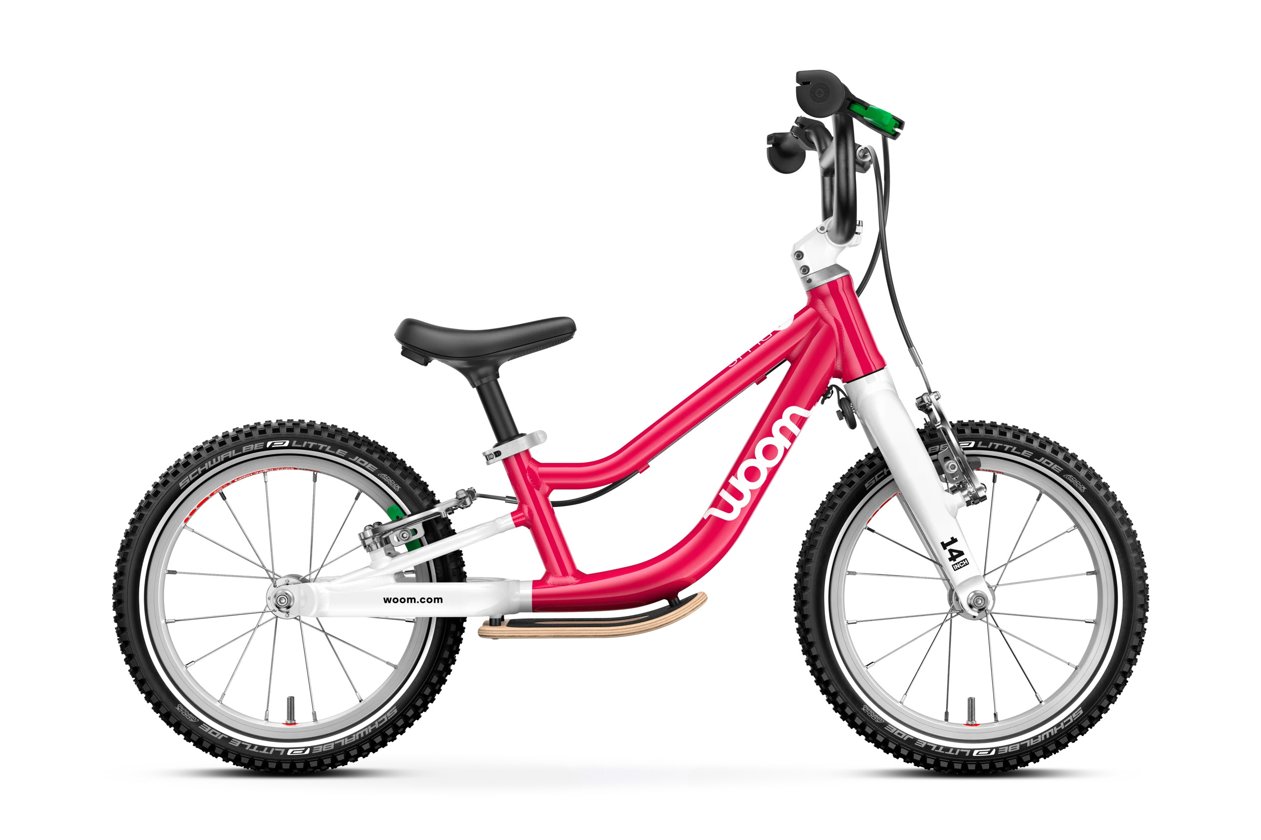 woom GO 1 PLUS | Large 14" Balance Bike (Ages 3+) | woom bikes USA