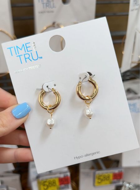 Walmart earrings!