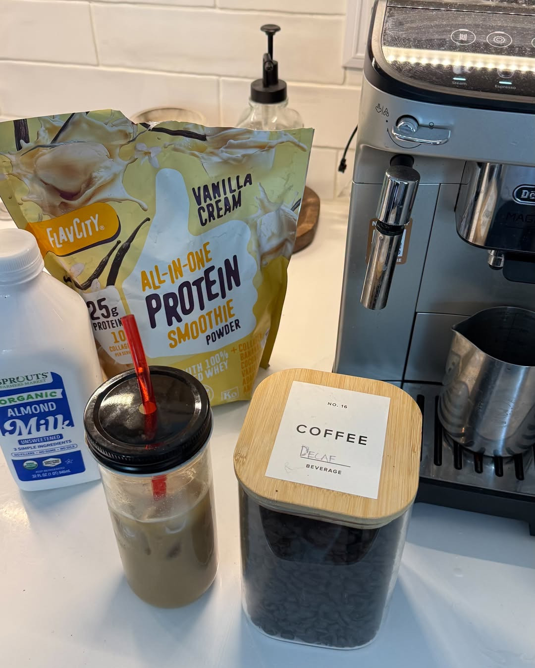 Morning protein powder for coffee on sale!

High protein breakfast
Protein coffee recipes
Breakfast protein shakes
Greek yogurt bowls
Healthy egg breakfast
Protein oatmeal ideas
Cottage cheese breakfast
Easy meal prep breakfast
High protein snacks

#LTKSeasonal #LTKSaleAlert #LTKselfcare