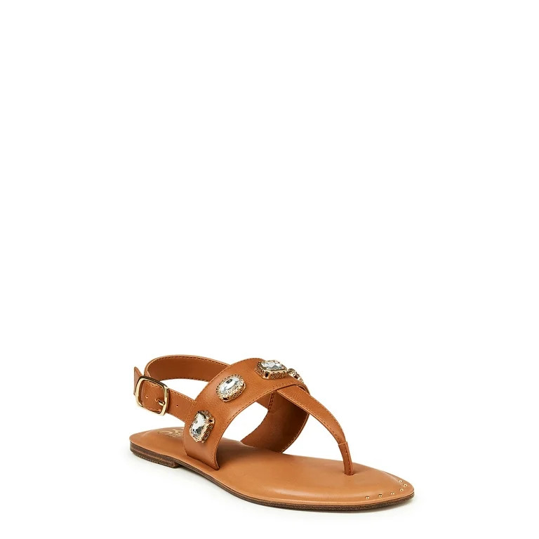 Women Madden Nyc Jewel Thong Sandal | Walmart (US)