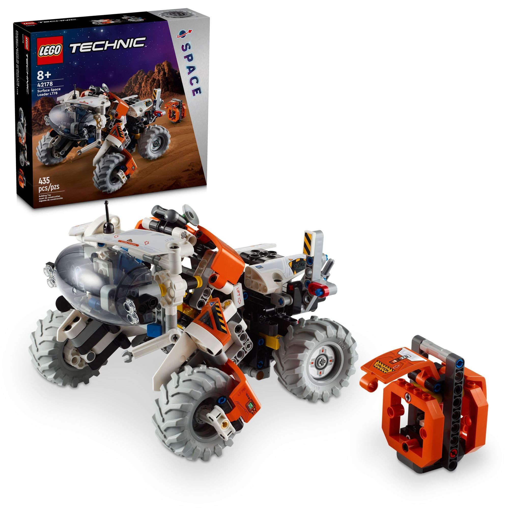 LEGO Technic Surface Space Loader LT78 Building Set, Space Toy for Adventure, Construction, Explo... | Amazon (US)
