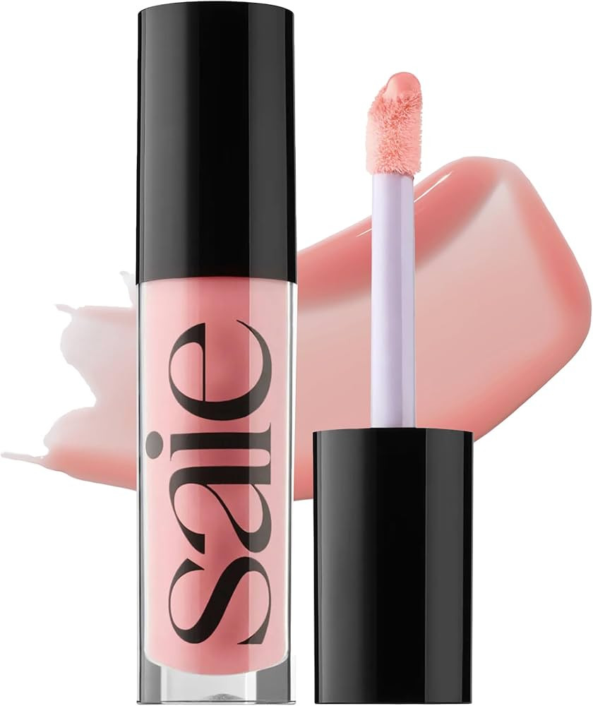 Saie Glossybounce - Hydrating Lip Gloss and Tinted Lip Oil Hybrid with Hyaluronic Acid & Jojoba O... | Amazon (US)