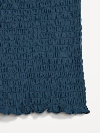 Sleeveless Smocked Crop Top | Old Navy (US)