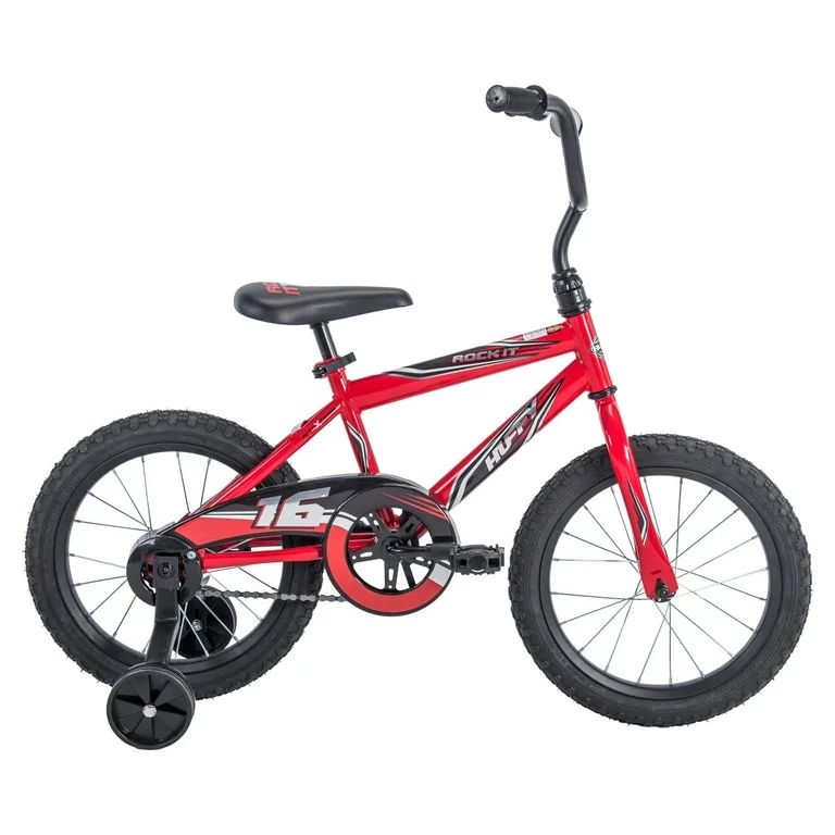Huffy 16 in. Rock It Kids Bike for Boy Ages 4 and up, Child, Red | Walmart (US)