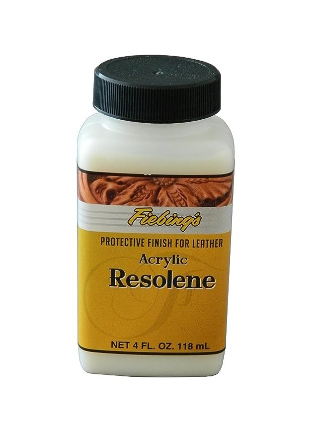 Fiebing's Acrylic Resolene, 4 Oz. - Protects Leather Finish | Amazon (US)