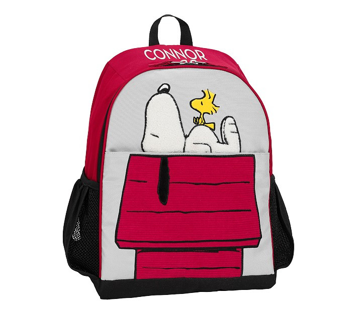 Mackenzie Peanuts® Snoopy® Critter Backpacks | Pottery Barn Kids