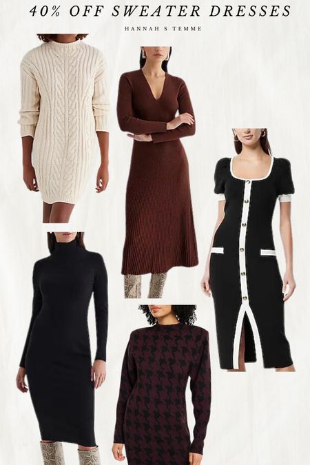40% off these sweater dresses from Express🍂 I am loving sweater dresses right now for fall because they fit the bump so well! 

Express outfit // fall workwear // fall outfit // express sale 

#LTKbump #LTKworkwear #LTKSeasonal