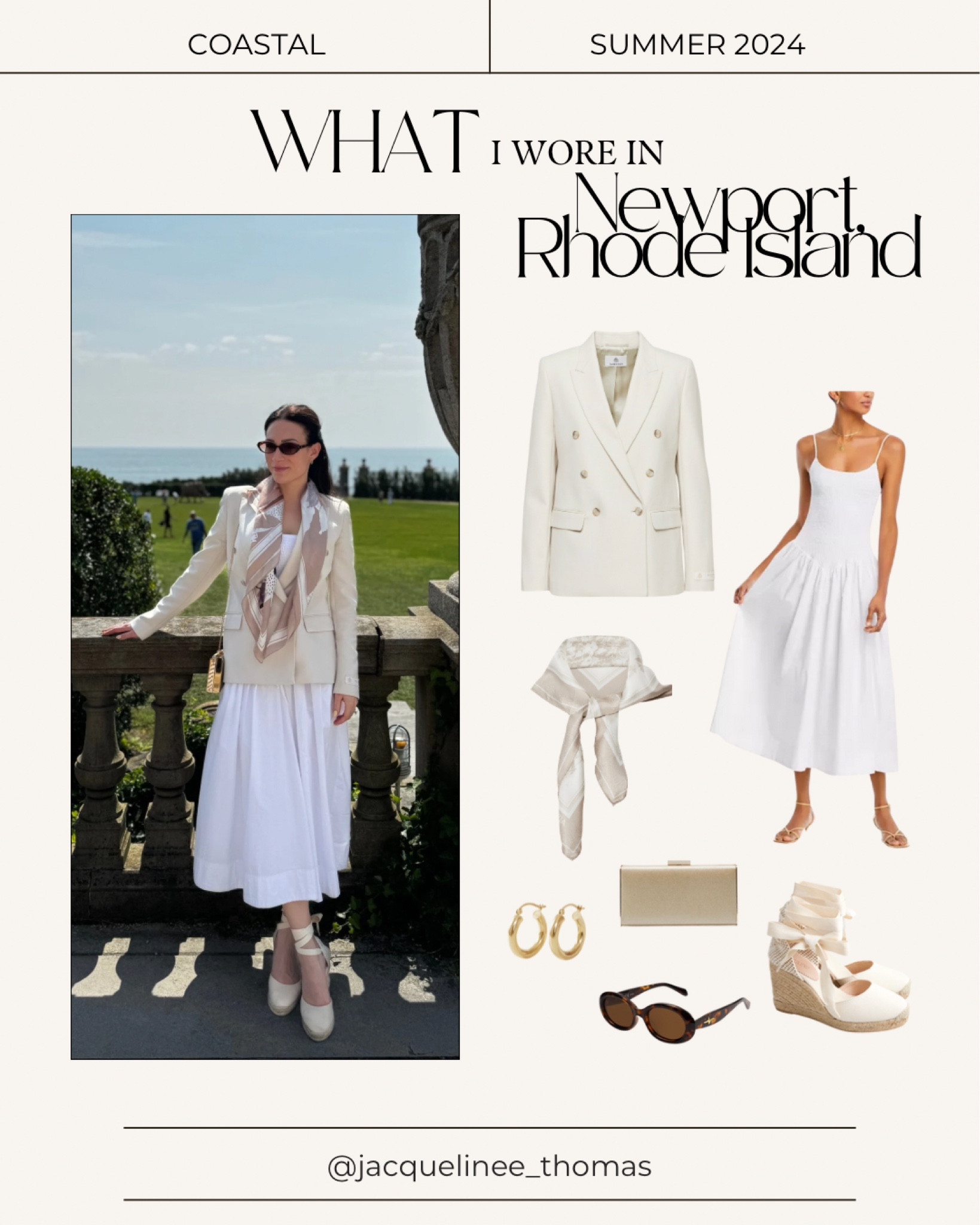 What I wore for a day trying the seaside Gilded Age mansions in Newport, Rhode Island!  


#LTKTravel #LTKSeasonal #LTKStyleTip