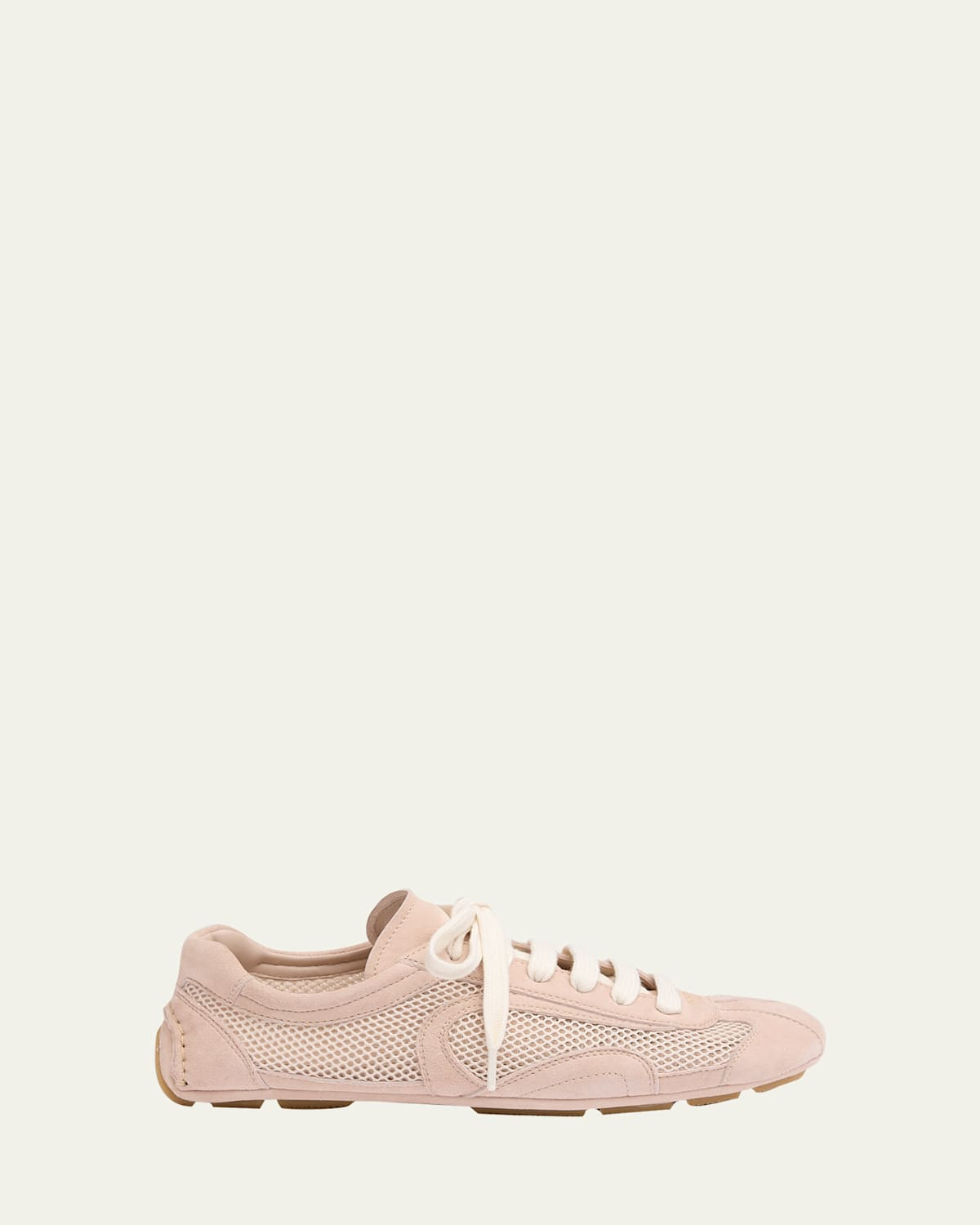 Monte Carlo Leather And Mesh Low-Top Sneakers | Bergdorf Goodman