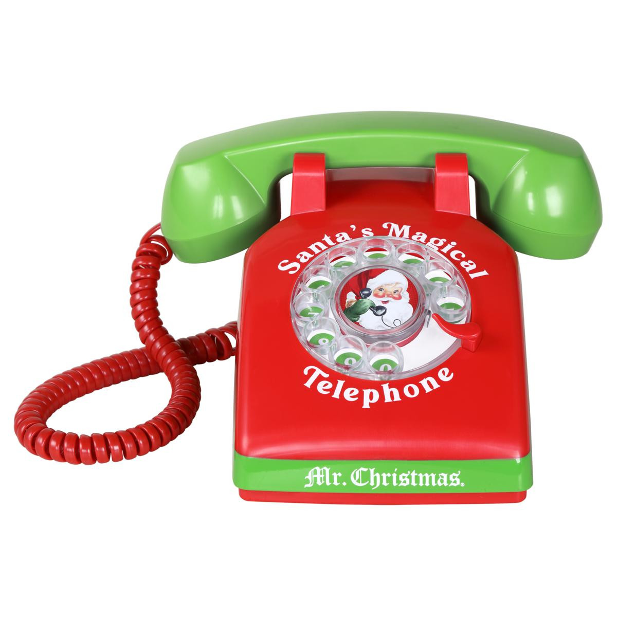 Mr. Christmas Magical Santa Phone with Included 60 Minute Talk Time - 23654305 | HSN | HSN