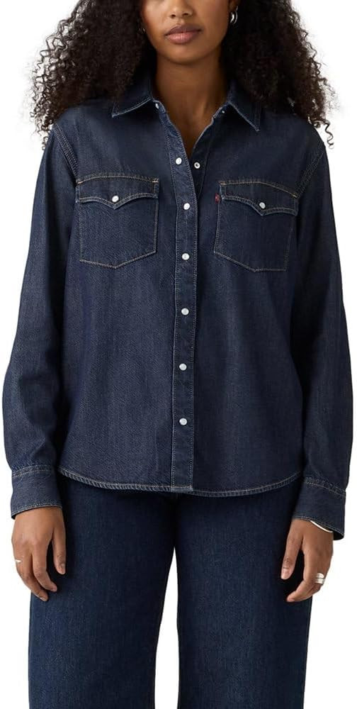 Levi's Women's Evans Relaxed Western Shirt | Amazon (US)