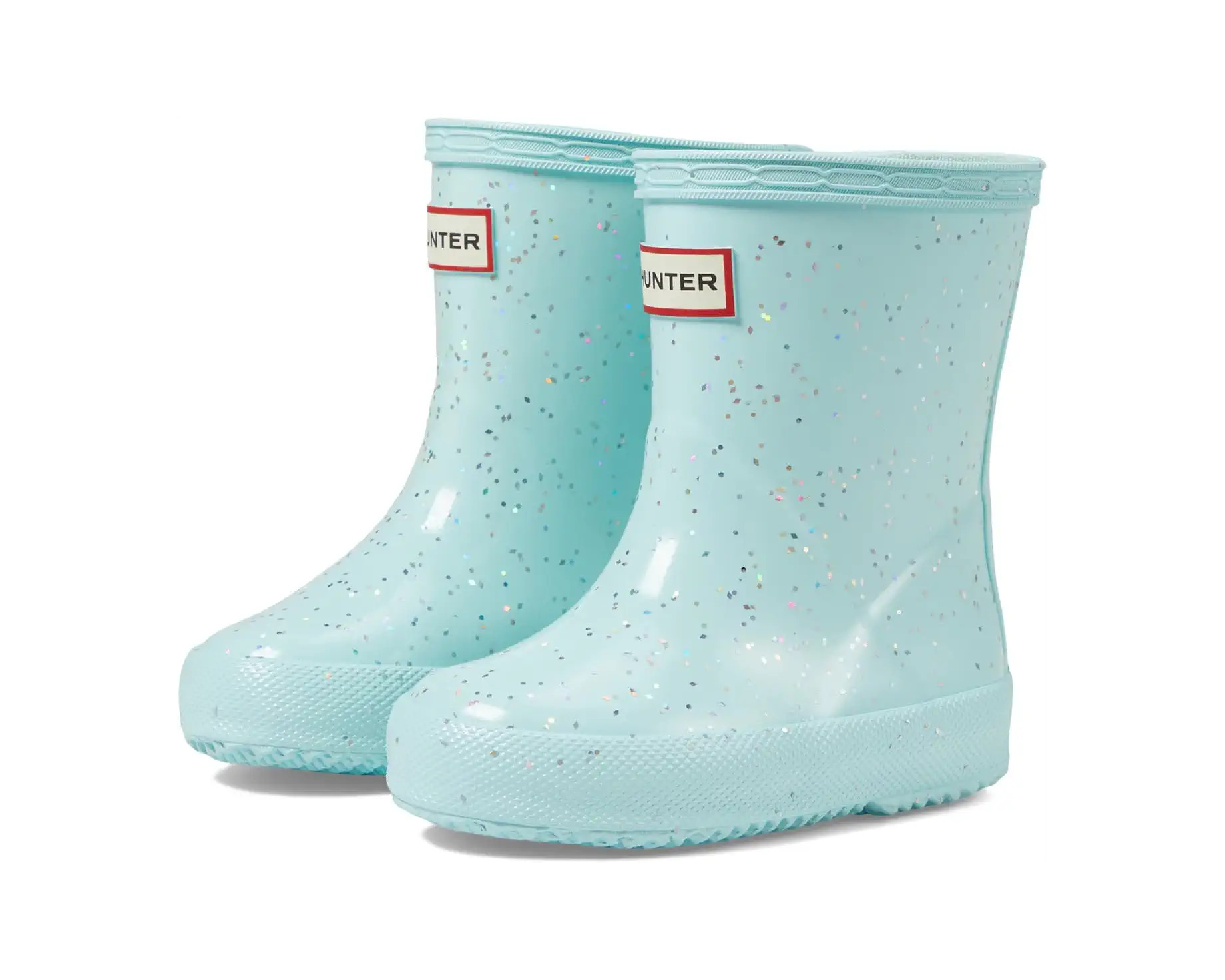 Hunter Kids Original First Classic Giant Glitter Boot (Little Kid/Toddler/Big Kid) | Zappos