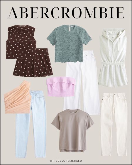 New arrivals from Abercrombie, Abercrombie spring fashion finds, outfit ideas for spring 

#LTKstyletip