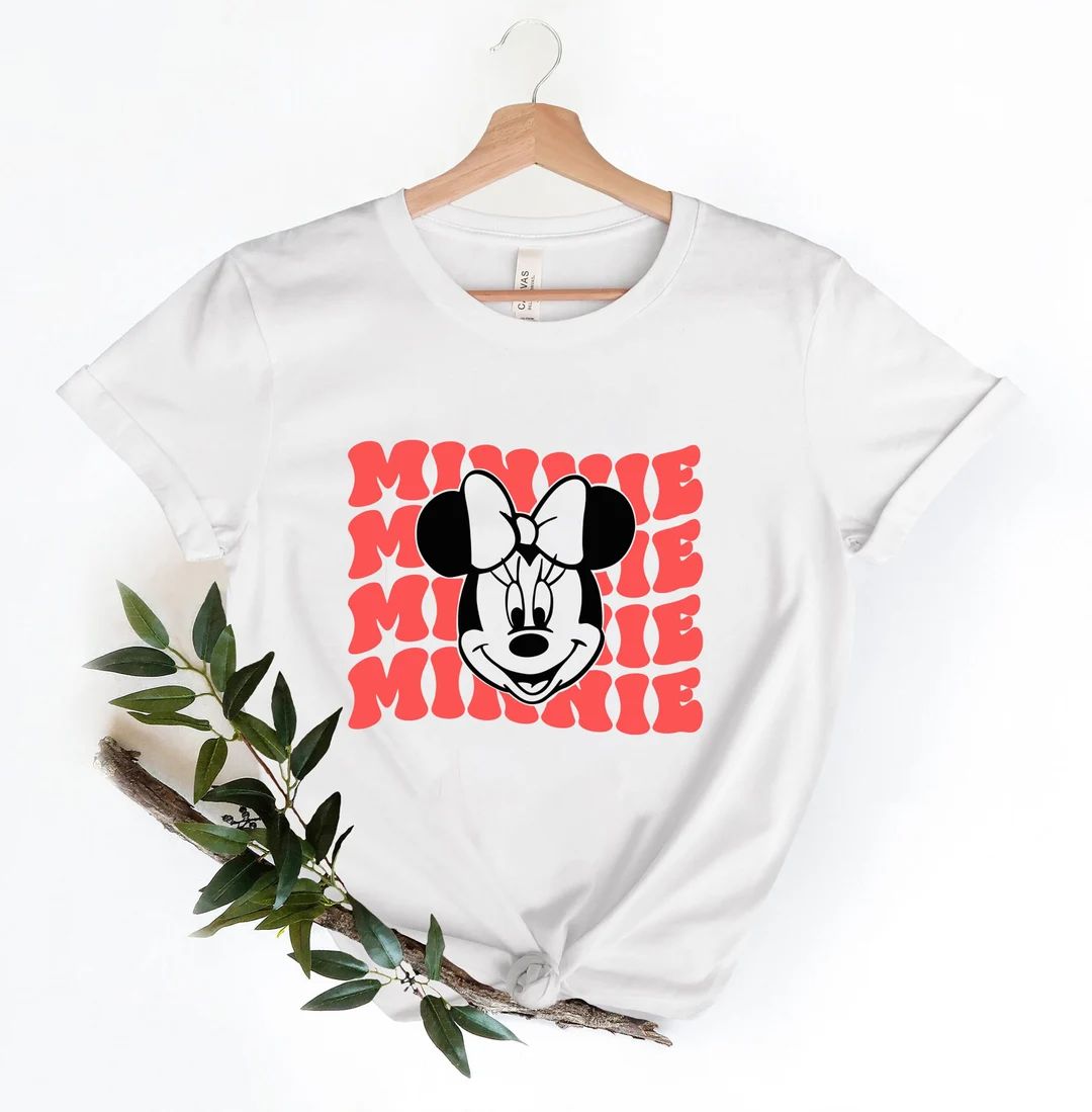 Minnie Mouse Shirt Retro Minnie Shirt Disney Minnie Shirt - Etsy | Etsy (US)