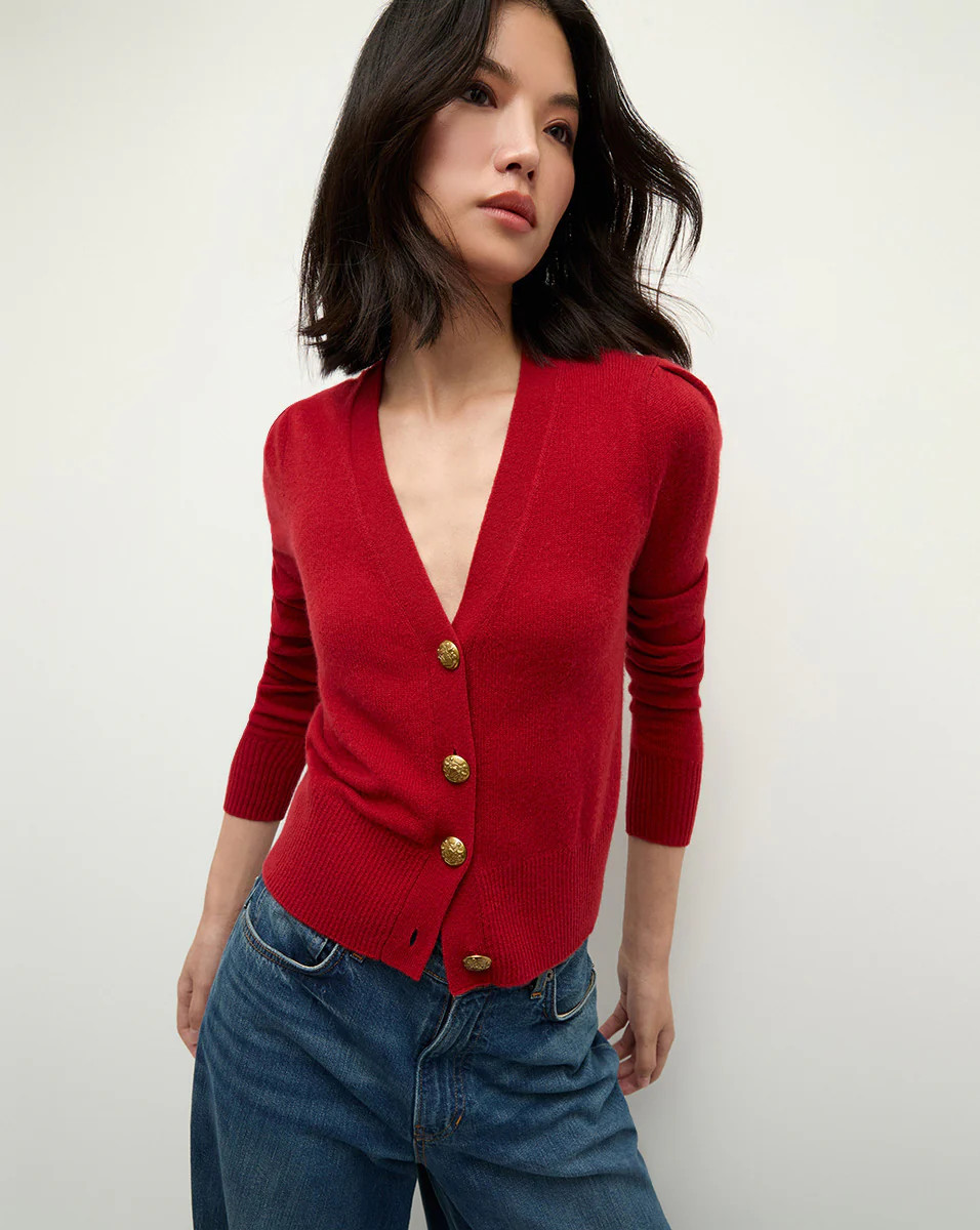 Solene Cashmere Cardigan | Veronica Beard
