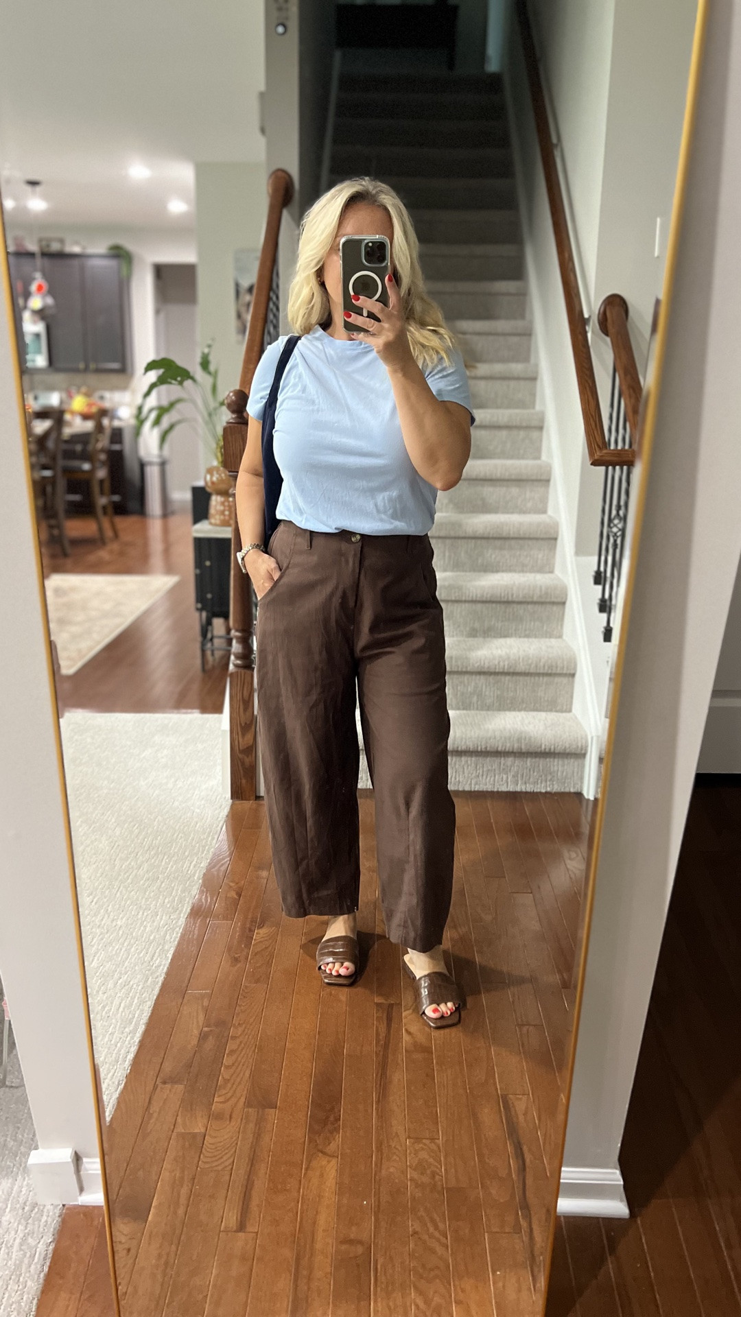 Pants of my dreams. Barrel linen cotton blend 🥰

#LTKdayinmylife #LTKmomlife #LTKselfcare