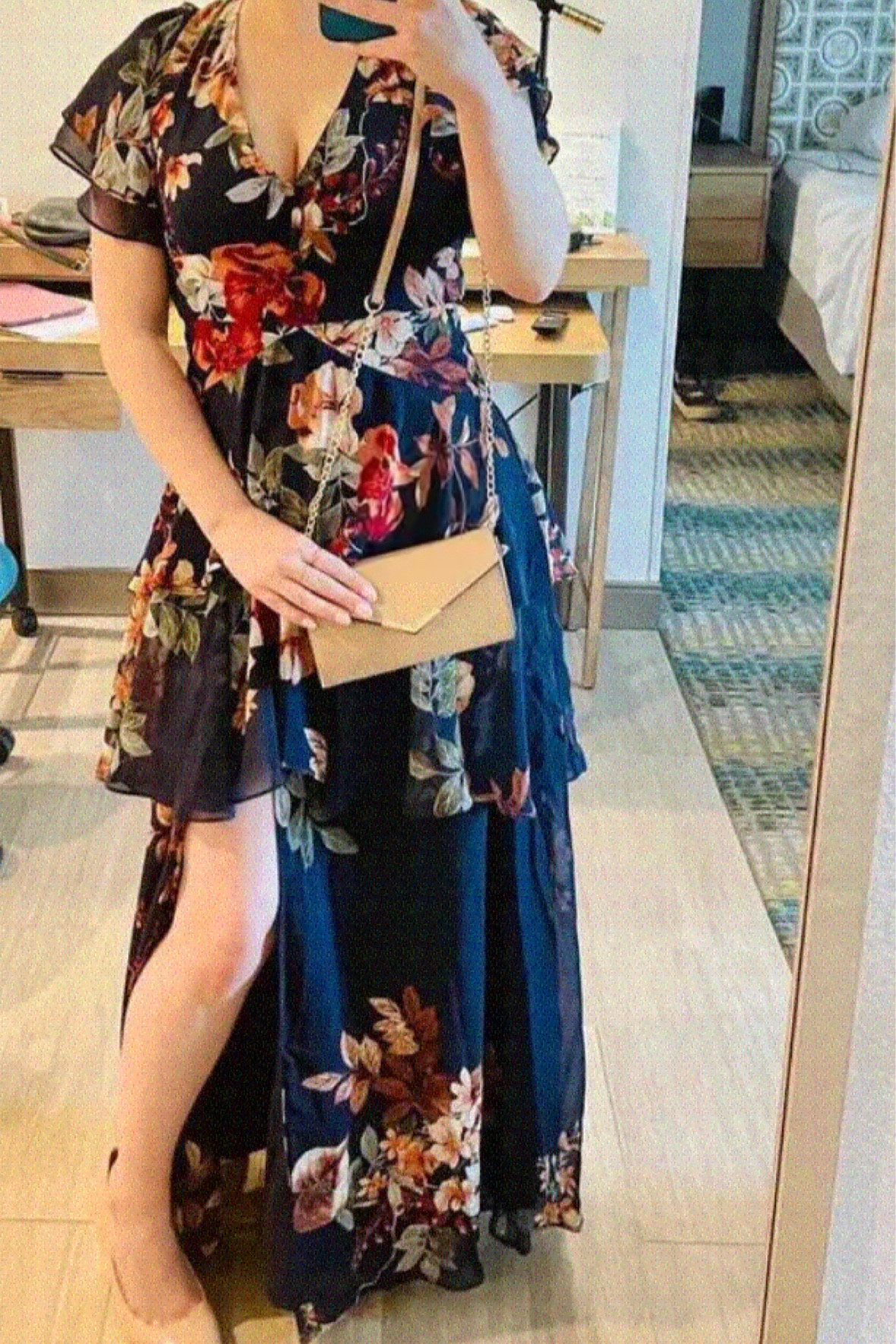 This floral wedding guest dress is so unique and fun!

#LTKwedding #LTKunder100
